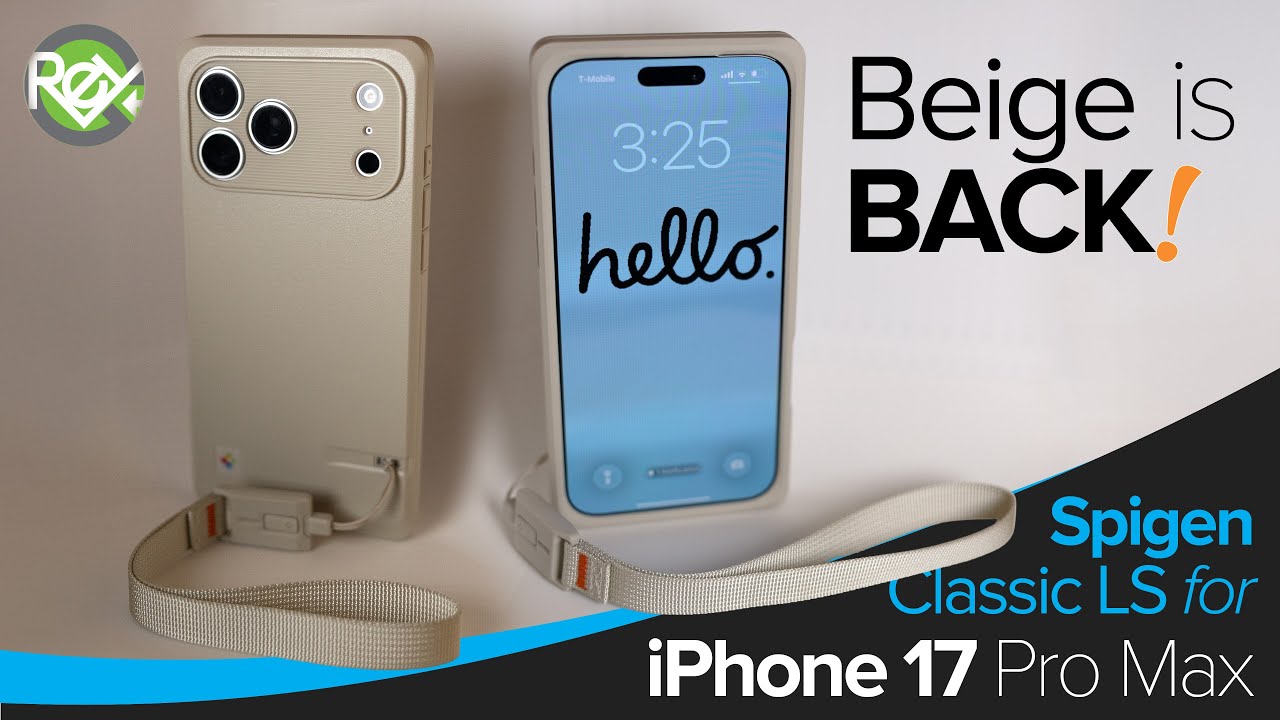 Retro Apple Design Meets Modern iPhone Protection with the Spigen Classic LS!