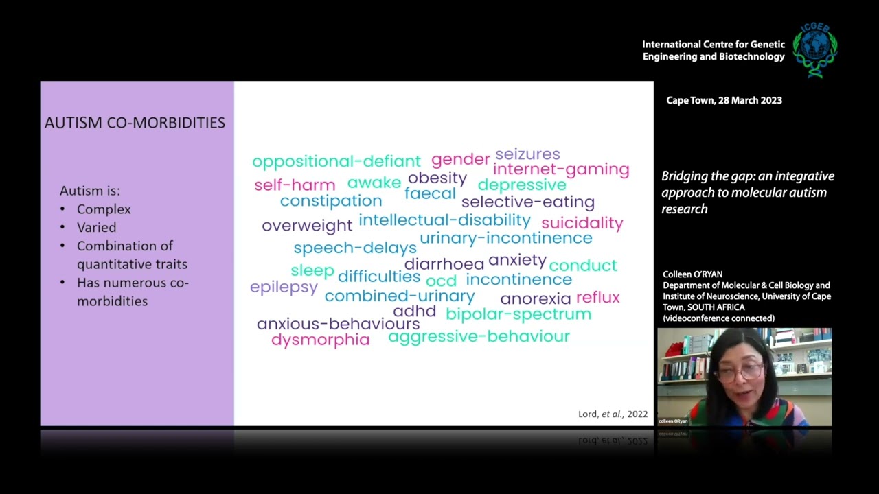 C O' Ryan - Bridging the gap: an integrative approach to molecular autism research