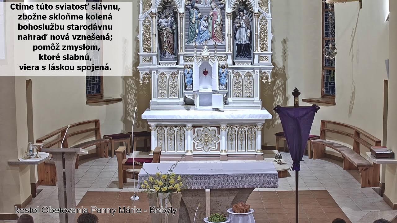 Štvrtok Pánovej večere (Zelený štvrtok) 28.03.2024 - 18.00 hod.
