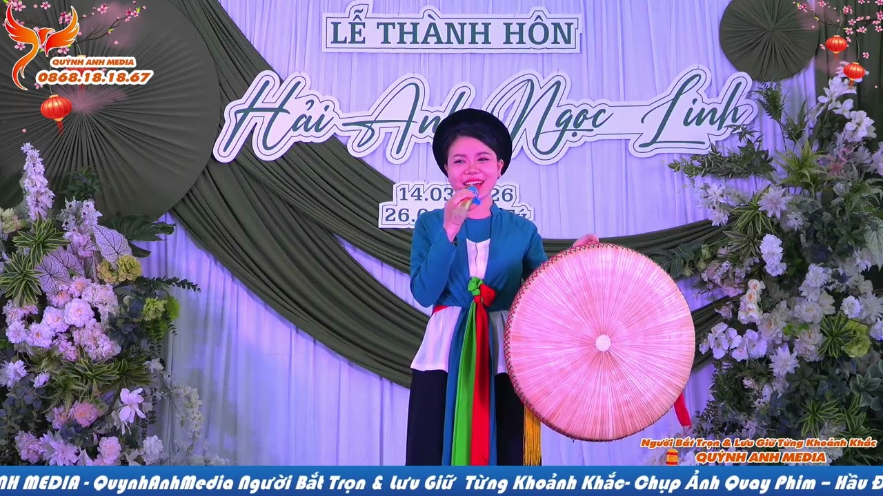 Tiệc Cưới Chiều Chú Rể Hải Anh - Cô Dâu Ngọc Linh - Thôn Phú Thọ - Xã Sóc Sơn - TP. Hà Nội 2026