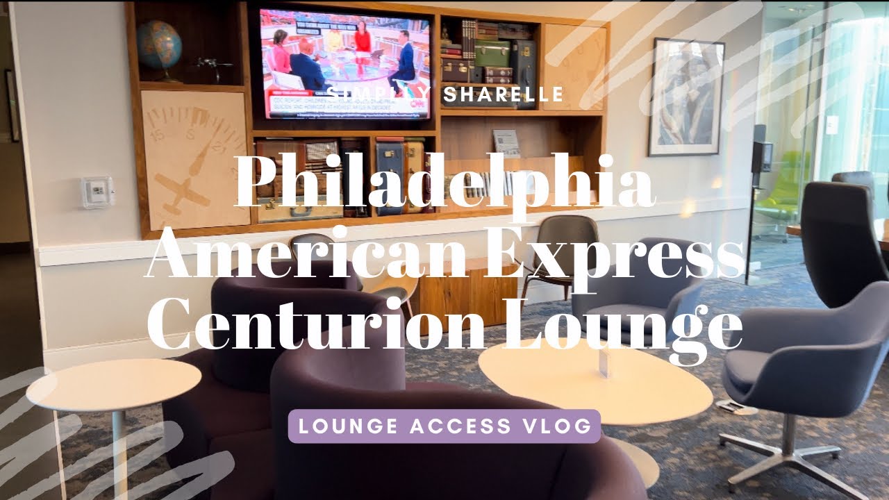 Обновленный обзор: зал ожидания Amex Centurion в международном аэропорту Филадельфии (PHL)