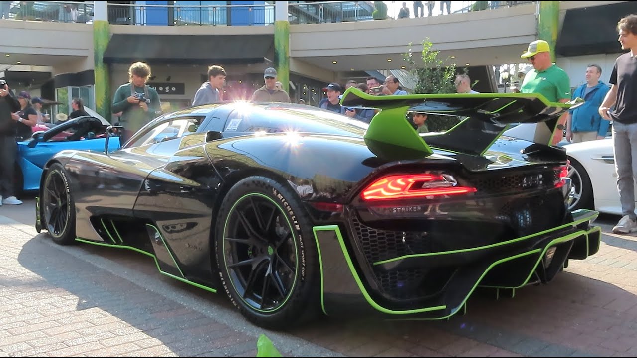 SSC Tuatara Striker Loud Start-Up Sound and Exit &ndash; Jerod Shelby Driving
