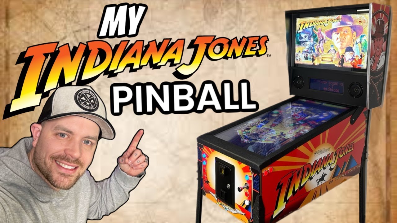 My Indiana Jones Virtual Pinball Machine Is Finally Here! 906 Pinball Tables In 1 Machine!