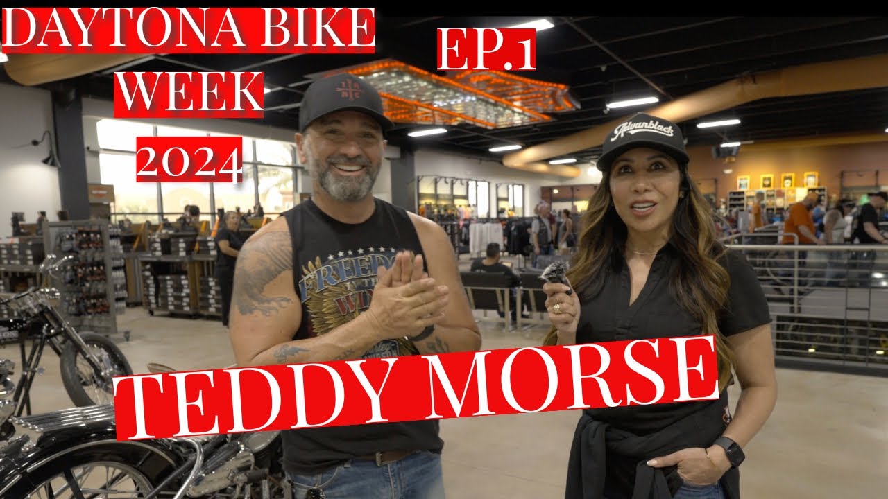 Daytona Bike Week 2024. Crazy Custom Motorcycle Builds. Advanblack. Teddy Morse. Ep. 1
