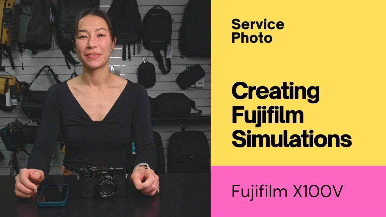 Fujifilm film simulations | X100V | Service Photo