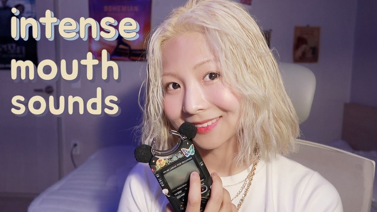 [한국어 Korean ASMR] intense mouth sounds