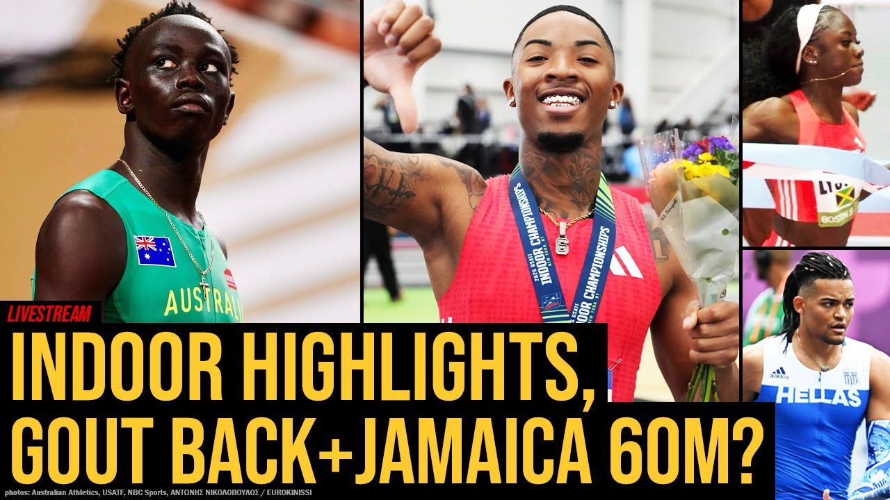 Jordan Anthony 60m Favorite? Gout Gout vs Letsile Tebogo, Karalis 6.17m + Who Runs Jamaica's 60m?
