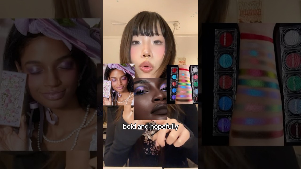 Тени для век cbeauty для темных тонов кожи 💖 #шорты #cbeauty
