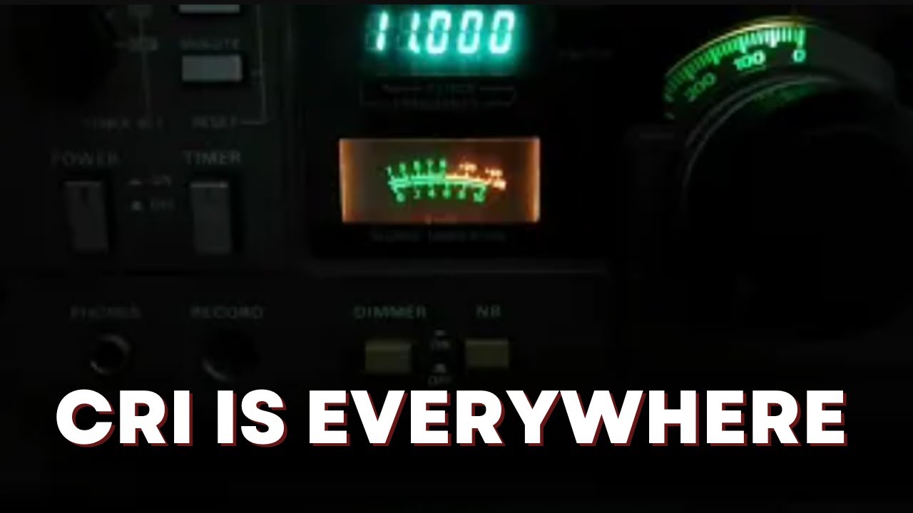 China National Radio 1 on strange 11000 kHz frequency #shortwave