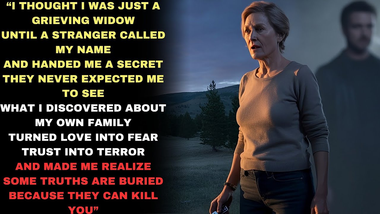 “My Husband Died… Then a Stranger Gave Me Proof My Own Daughter Was Hiding the Truth”