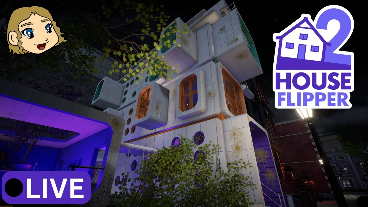 House Flipper 2 - Organizing Patient Rooms & Starting Exterior! Stop By And Chat! - Live Pt. 150