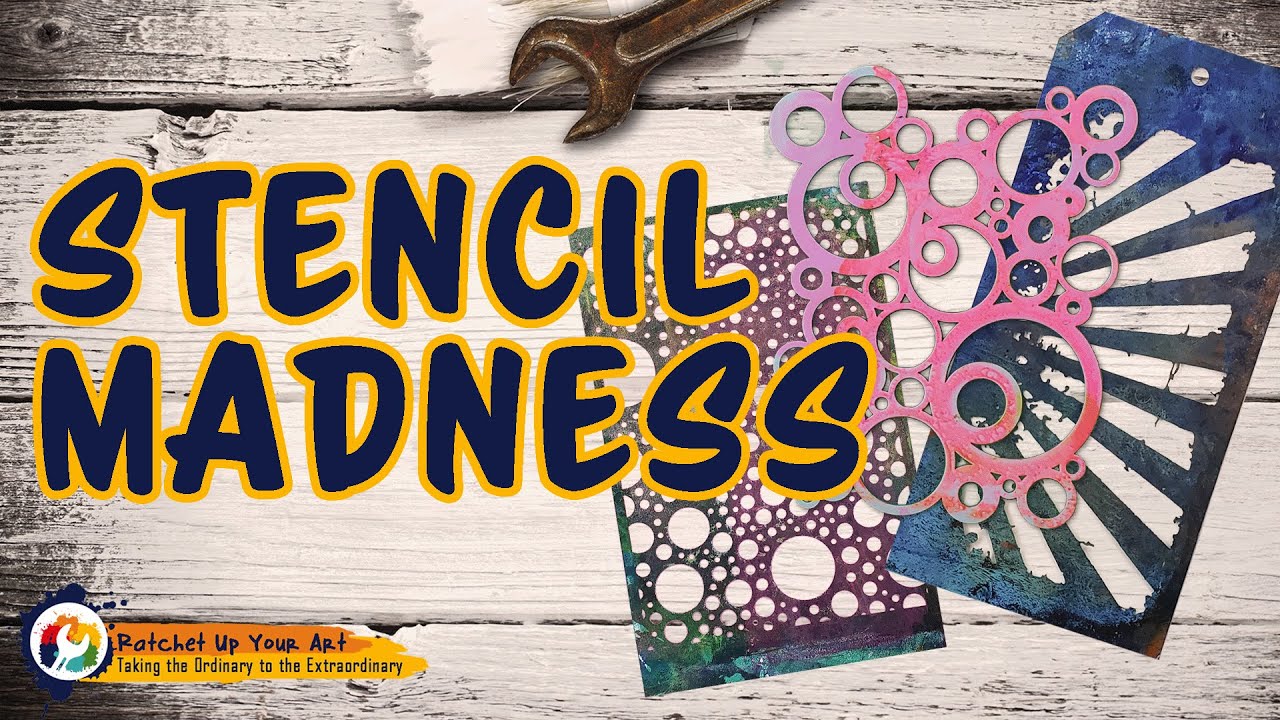 Stencil Organization: Less Clutter more Crafting