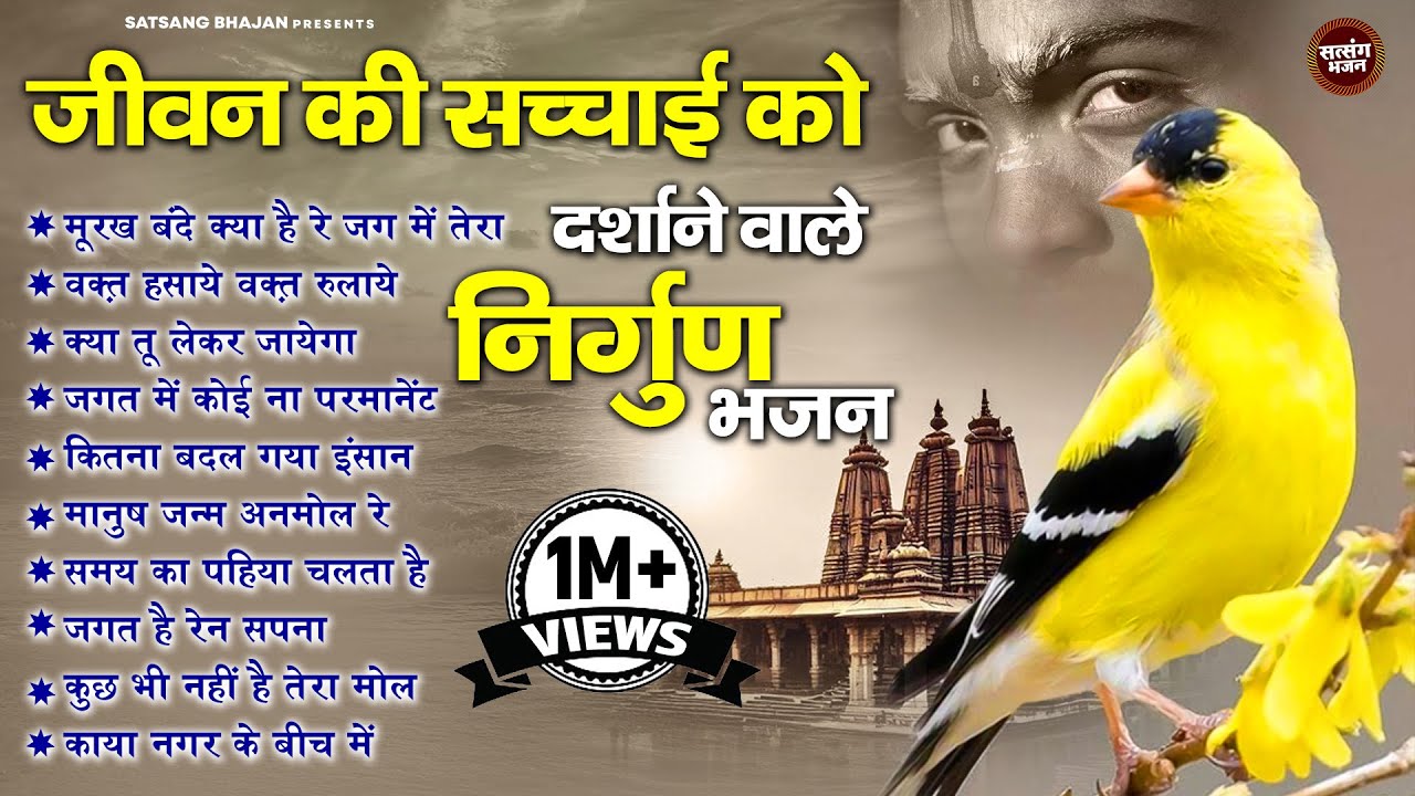 जीवन की सच्चाई को दर्शाने वाले निर्गुण भजन ~ Nonstop Nirgun Bhajan | सत्संगी भजन  | Nirgun Bhakti