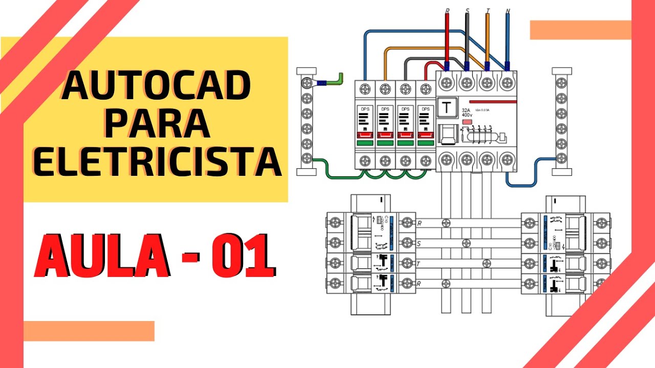 Curso básico de AutoCad para ELETRICISTAS - AULA 1
