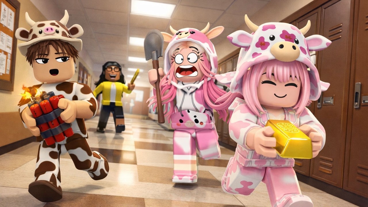 MOMON, MOOCI & MILO BERUSAHA KABUR DARI SEKOLAH KARENA GURUNYA K1LL3R !!