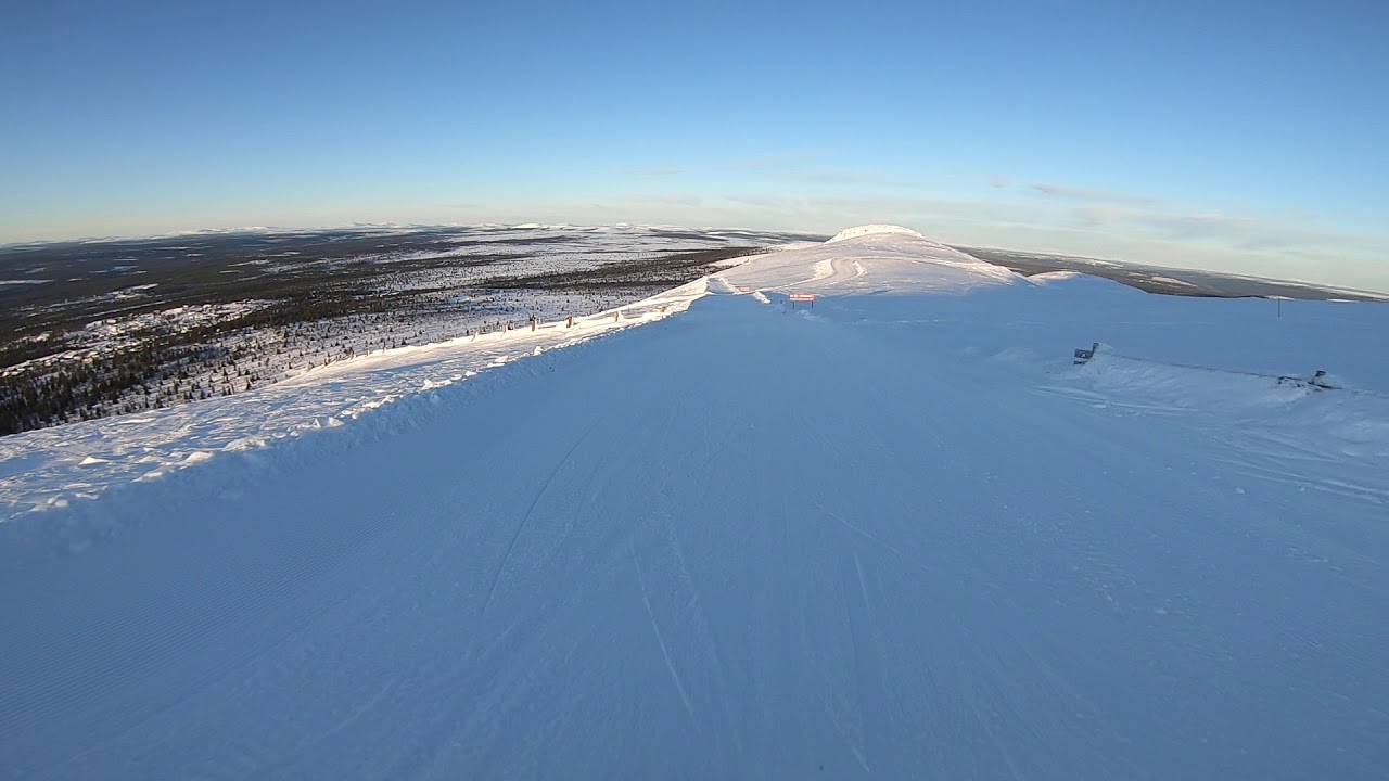 Sadelsvängen pisten i Lofsdalen
