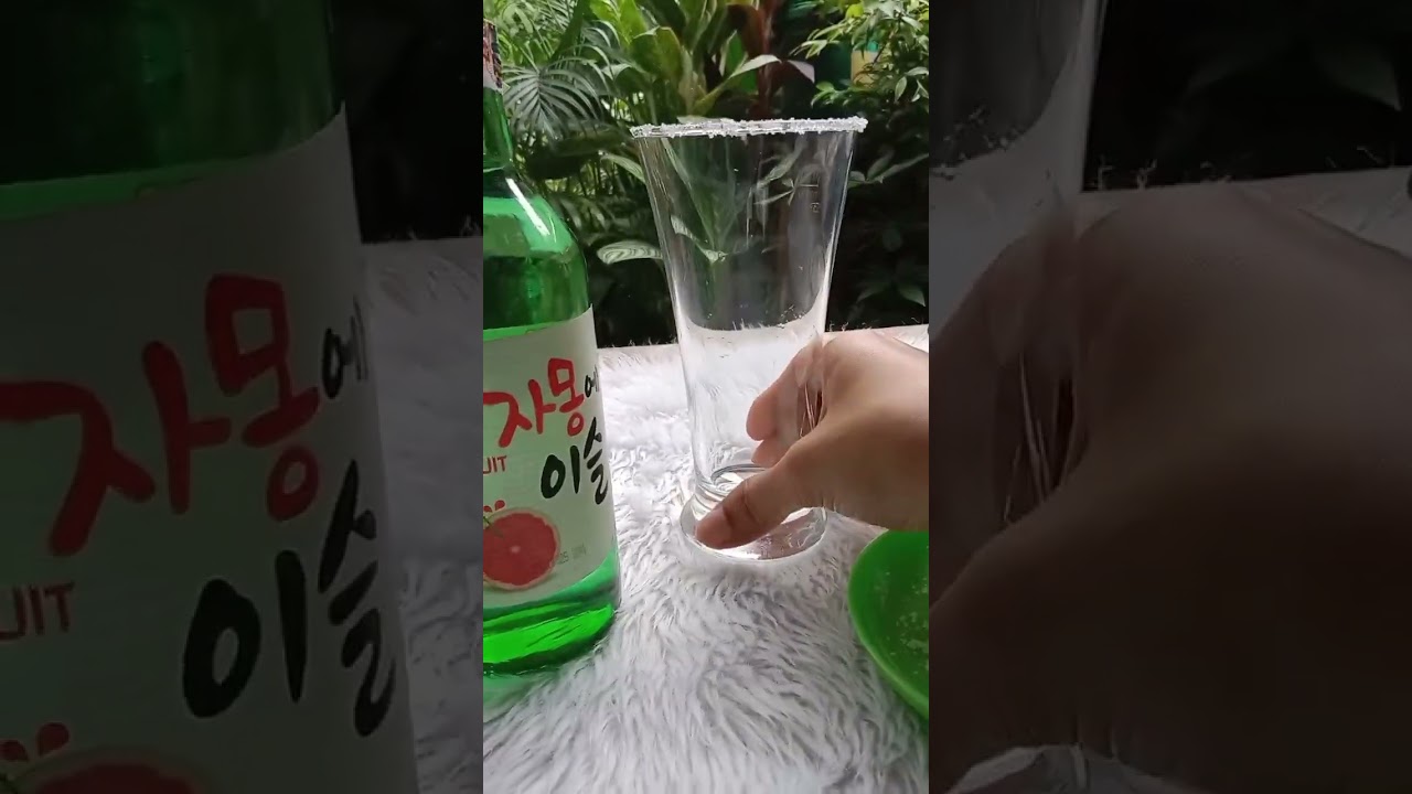 Jinro Soju cocktail drinks are a completely perfect combination. Must try! #Ad #HiteJinro