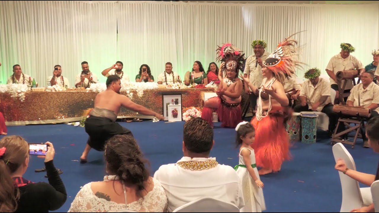 COOK ISLAND AROUND THE WORLD DANCE - ANUANUA DANCE TROUPE | Mr & Mrs Pelenato's Wedding