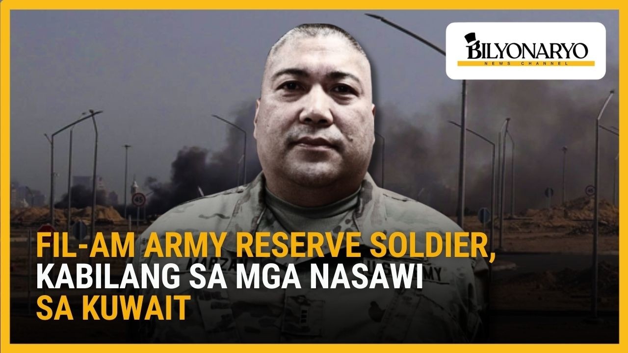 Filipino-American Army Reserve soldier, kabilang sa mga nasawi sa giyera sa Iran | Agenda