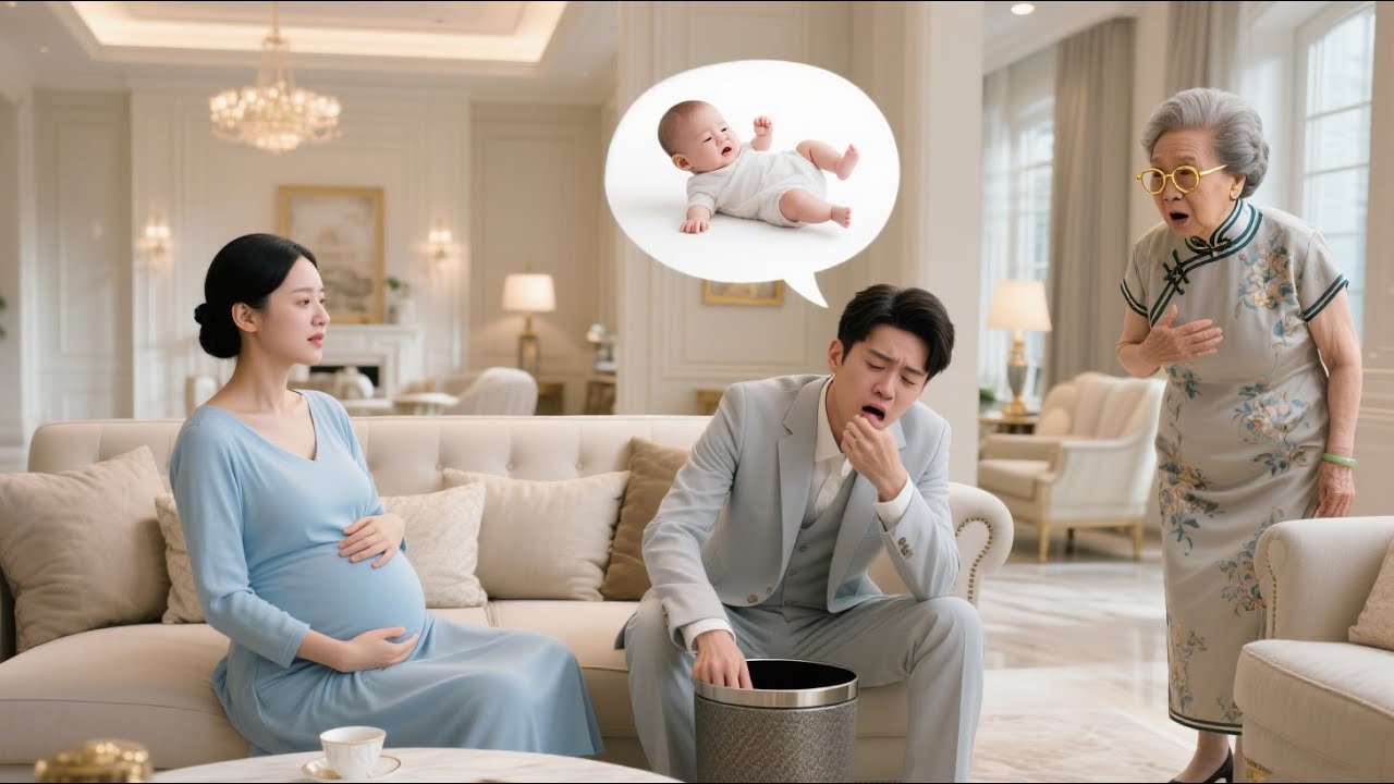elle tombe enceinte… et son mari a aussi des symptômes de grossesse ?!