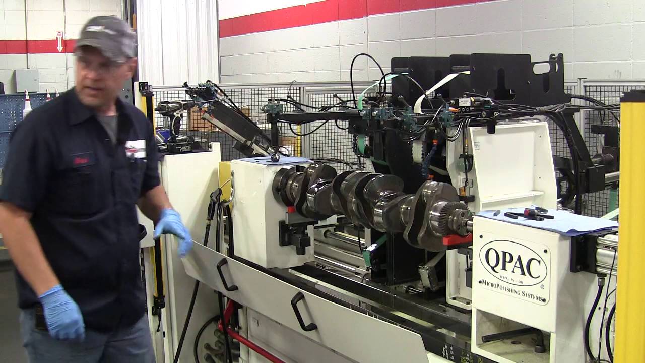 CNH Industrial Reman - Crank Shaft Polisher