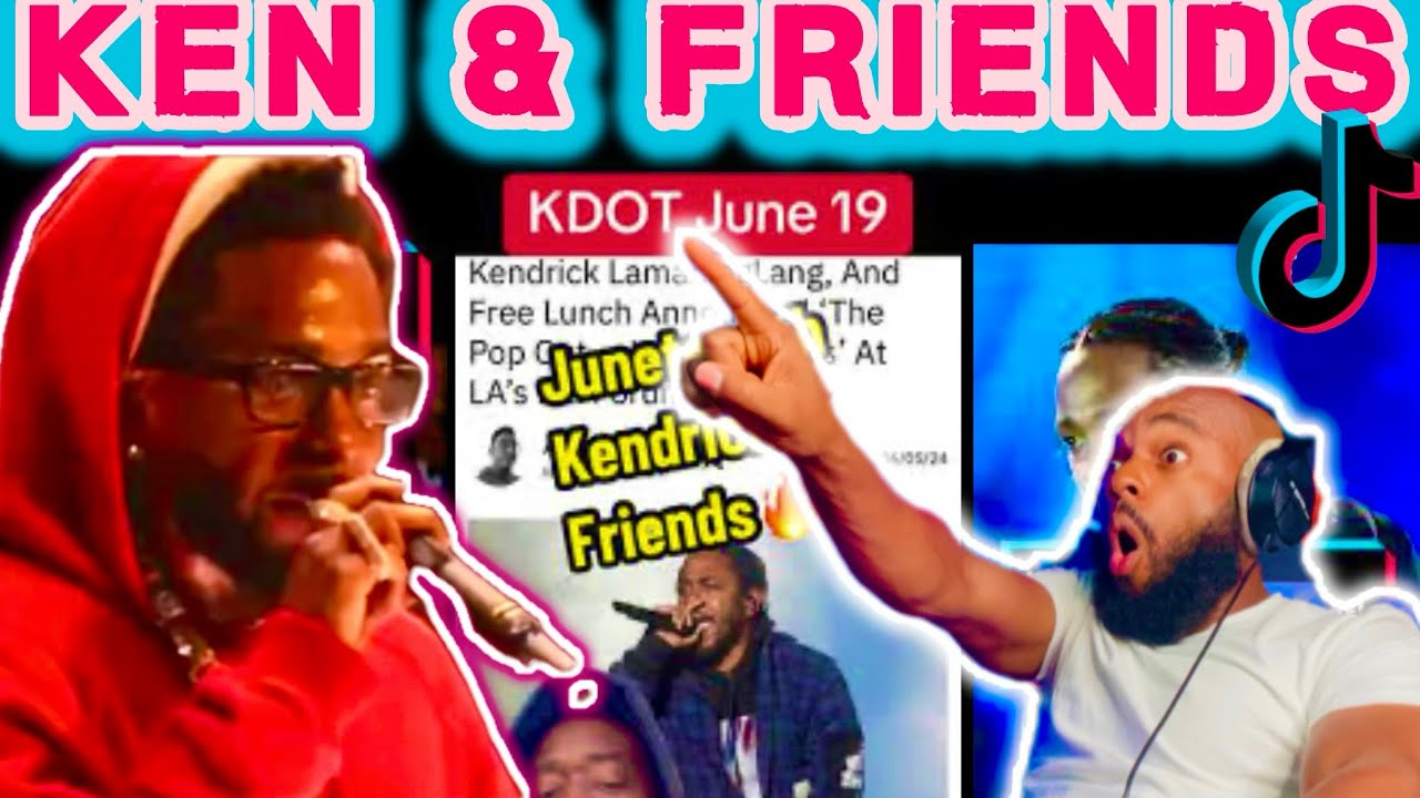 Every TikTok reaction to Kendrick Lamar's Ken & Friends Pop Out Concert *2024* (MUST WATCH)