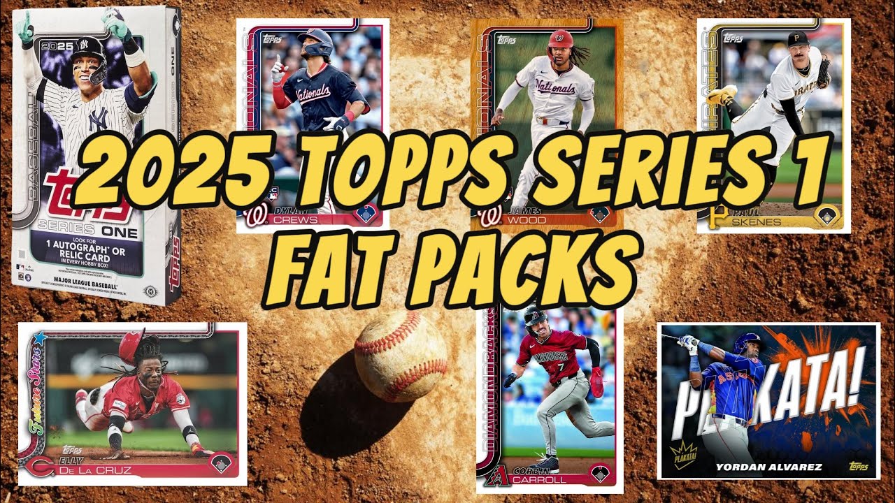 2025 Topps Series One Fat Packs (10)