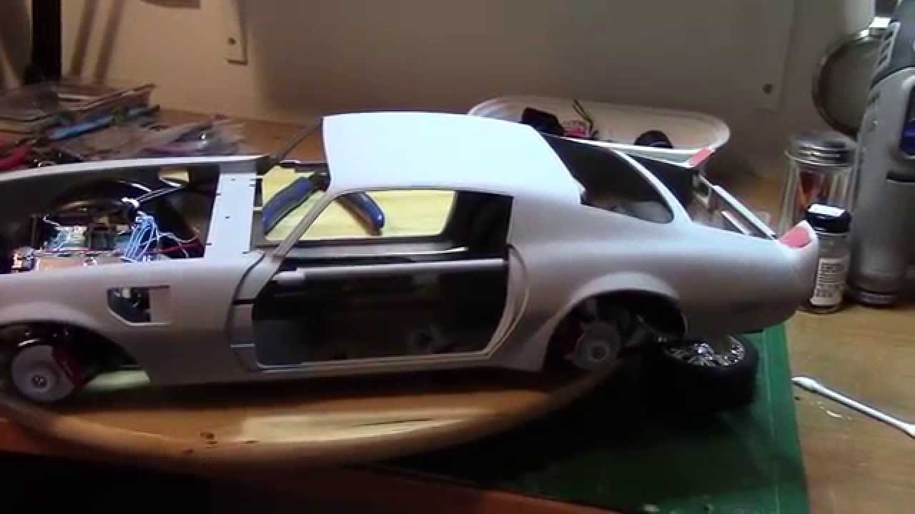Scale Model Car 72 Pontiac Trans AM