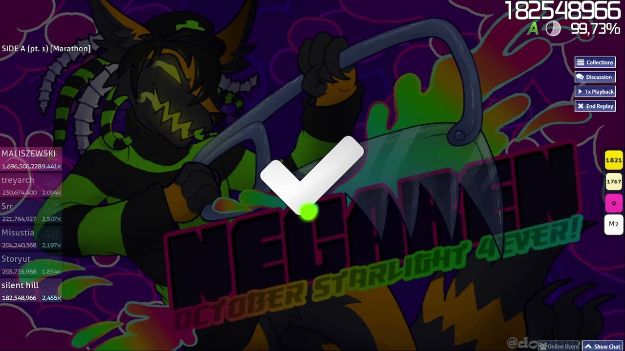 OCTOBER STARLIGHT 4EVER! SIDE A (pt. 1) 99.73 x3 miss 643pp