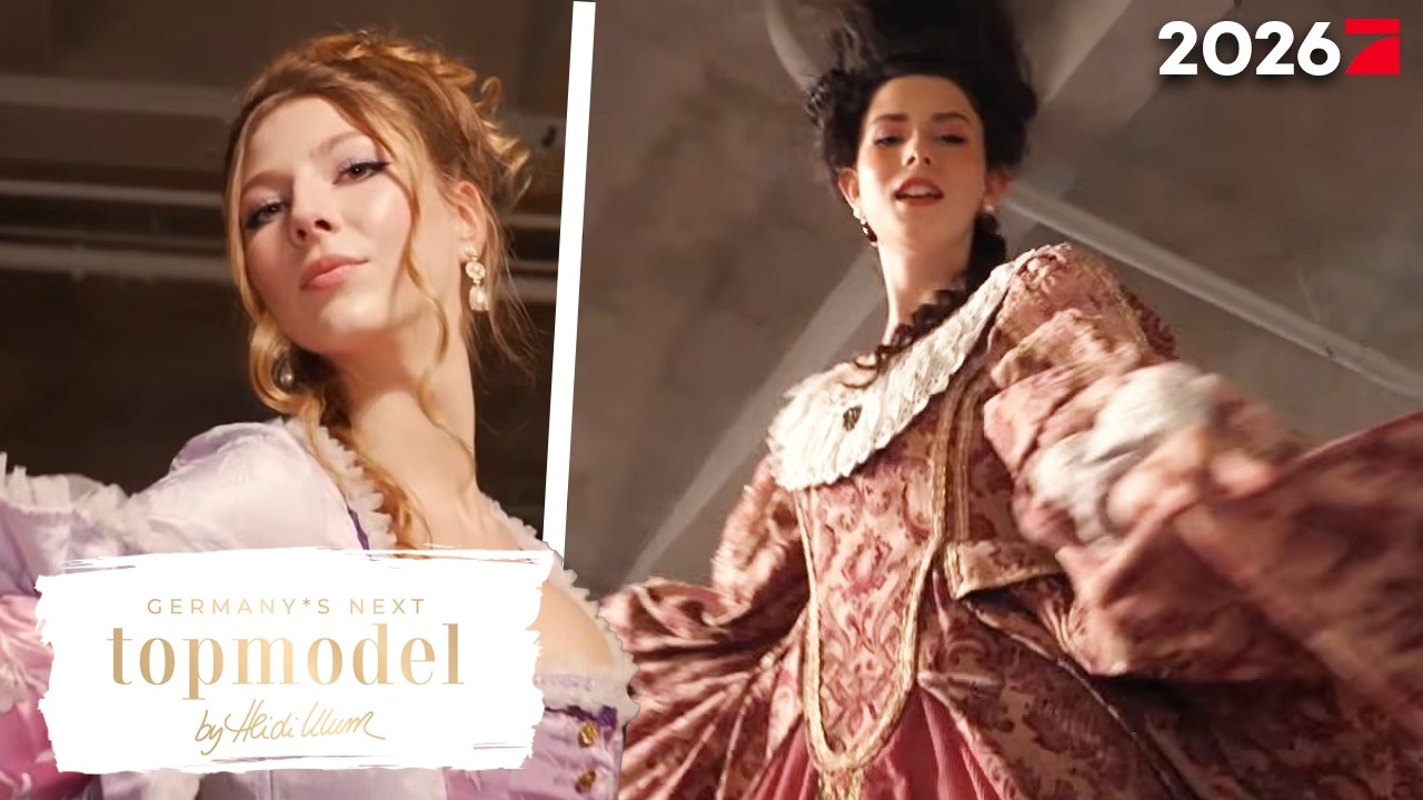 Von Per&uuml;cke bis Pomp: Die Models im Barock-Traum! | Germanys next Topmodel | ProSieben
