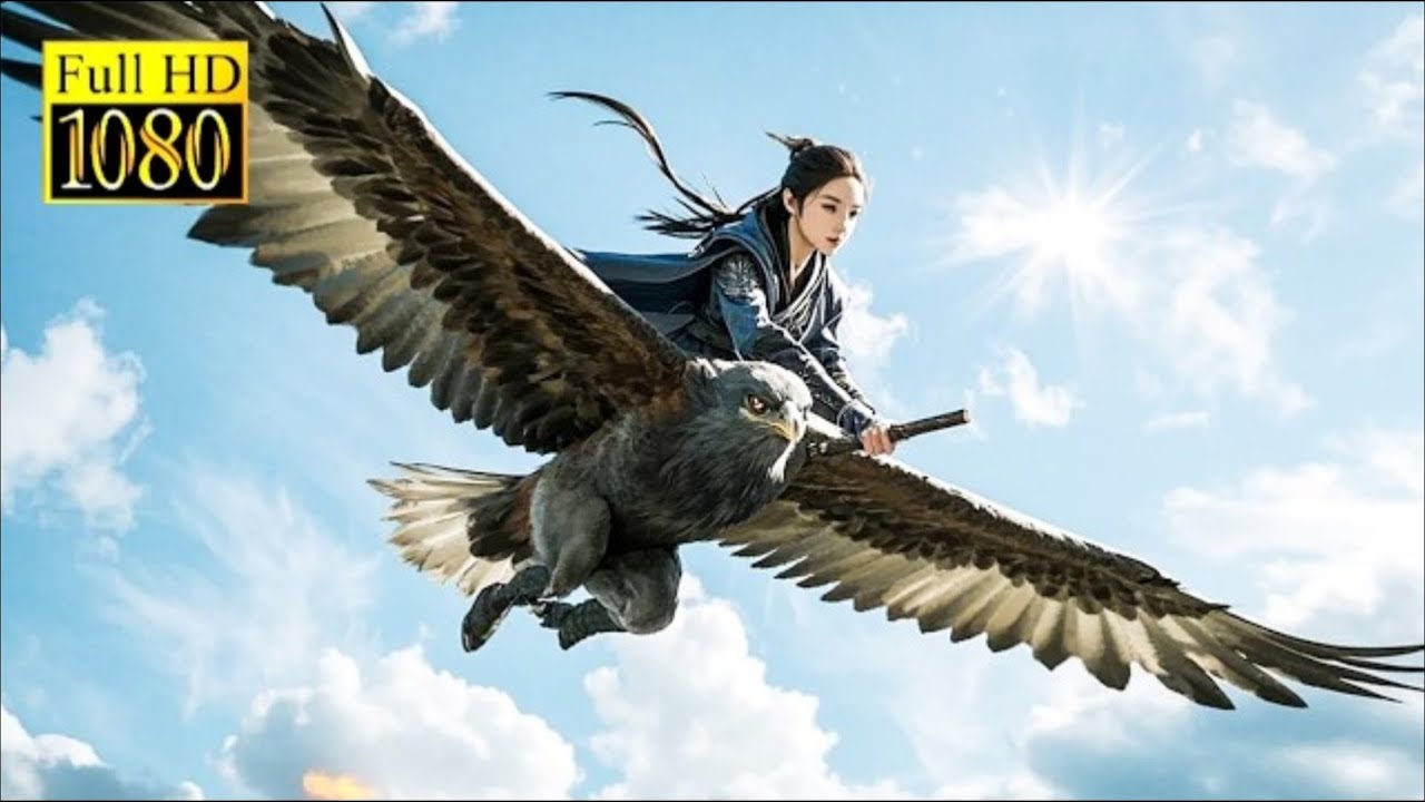 不起眼的乞丐少女竟是武林高手，制服火云巨鹰，绝美身姿让帅气贵公子对她一见钟情！🌞 #动作 #复仇爽片 #武侠 #金庸 #仙侠 #且听凤鸣 #武侠 #玄幻 #功夫 #废材 #逆袭 #中国电视剧