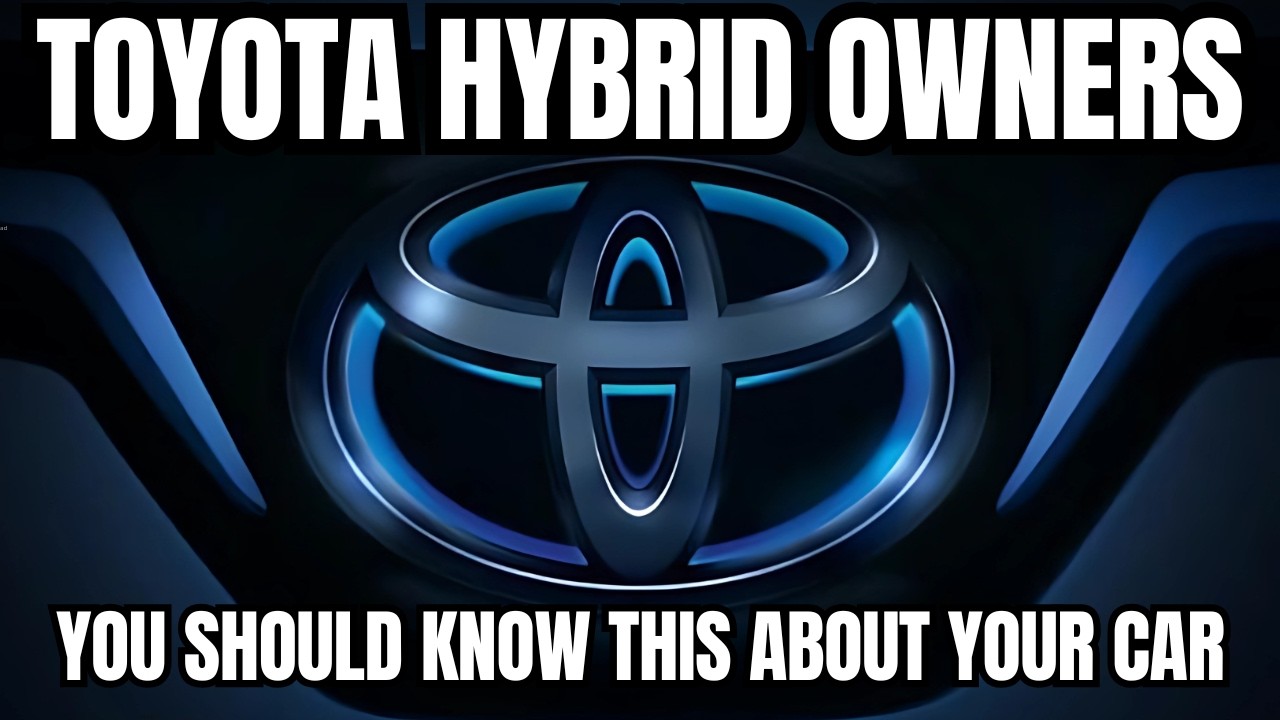 Things You Should Know About Toyota Hybrids! The Most Common Questions