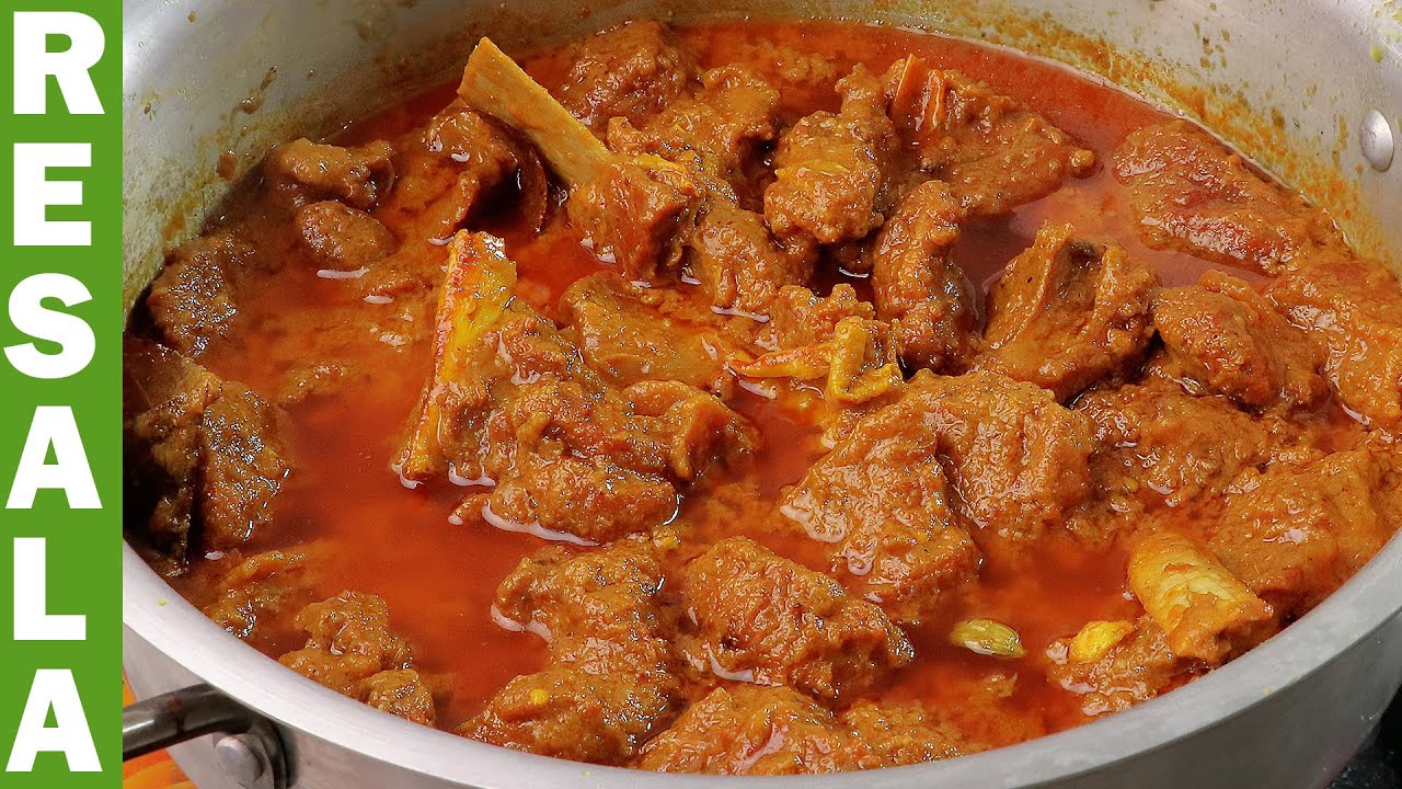 Biye Barir Sahi Beef Rezala Recipe :: Biye Barir Rezala :: Authentic Shahi Beef Rezala :: Eid