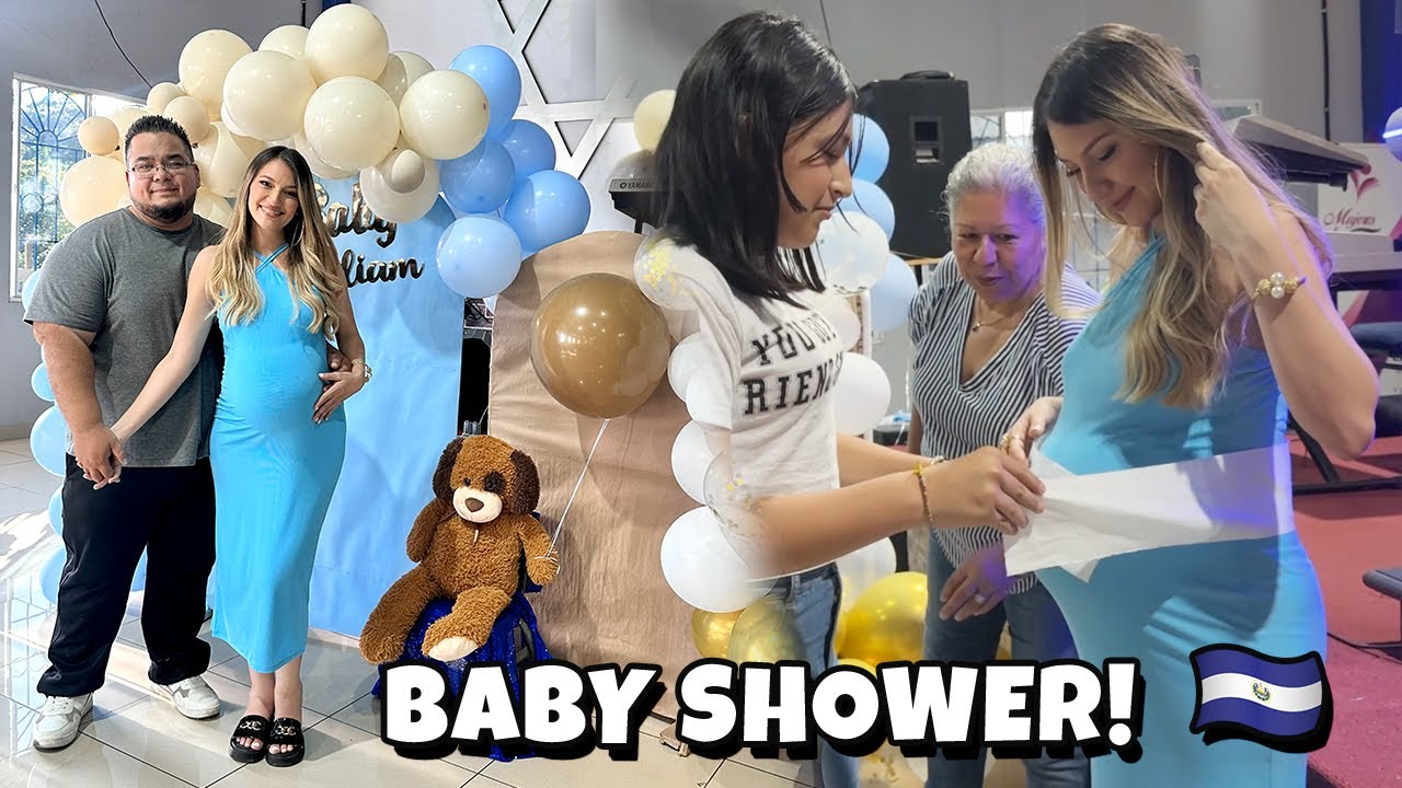 Nuestro BABY SHOWER 💙👶👣 El Salvador