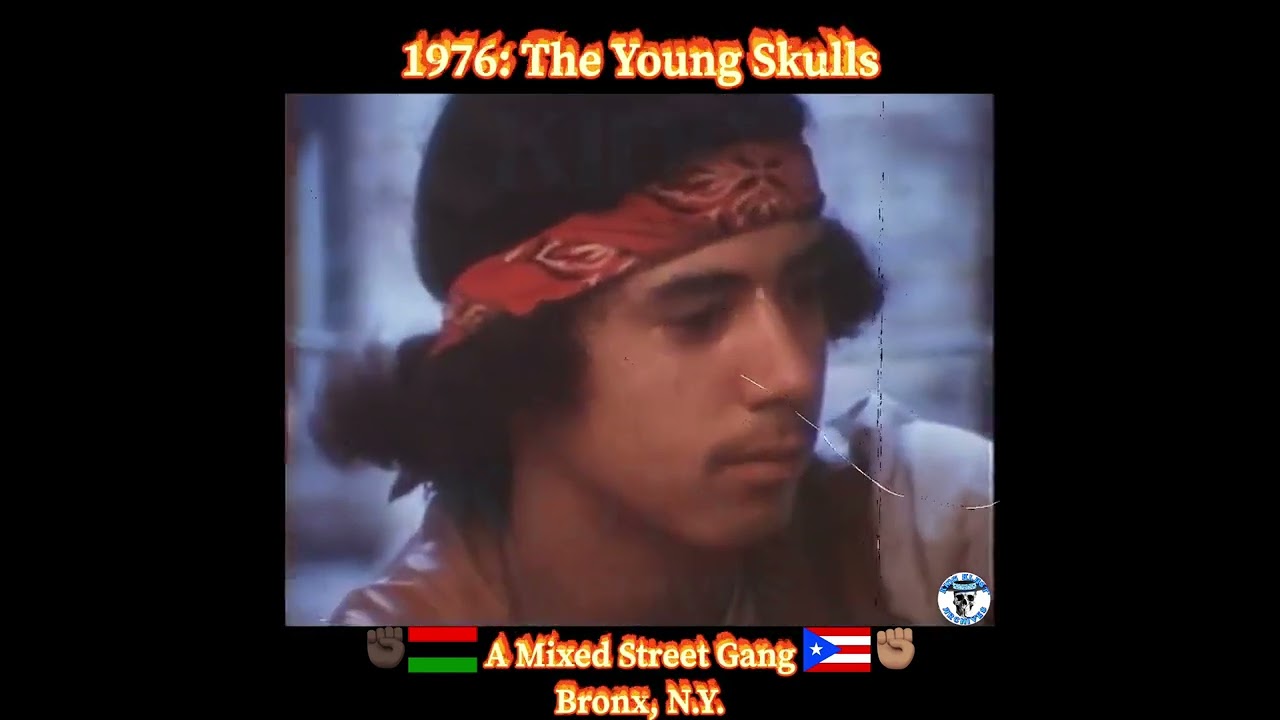 📽️ 1976: The Young Skulls, Inside A Bronx Juvenile Street Gang 4k 60fps 