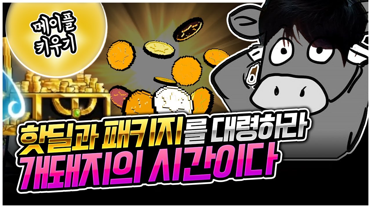 메이플키우기 : 어머,, 이건 사야 돼!   [팡이요,  메이플스토리]