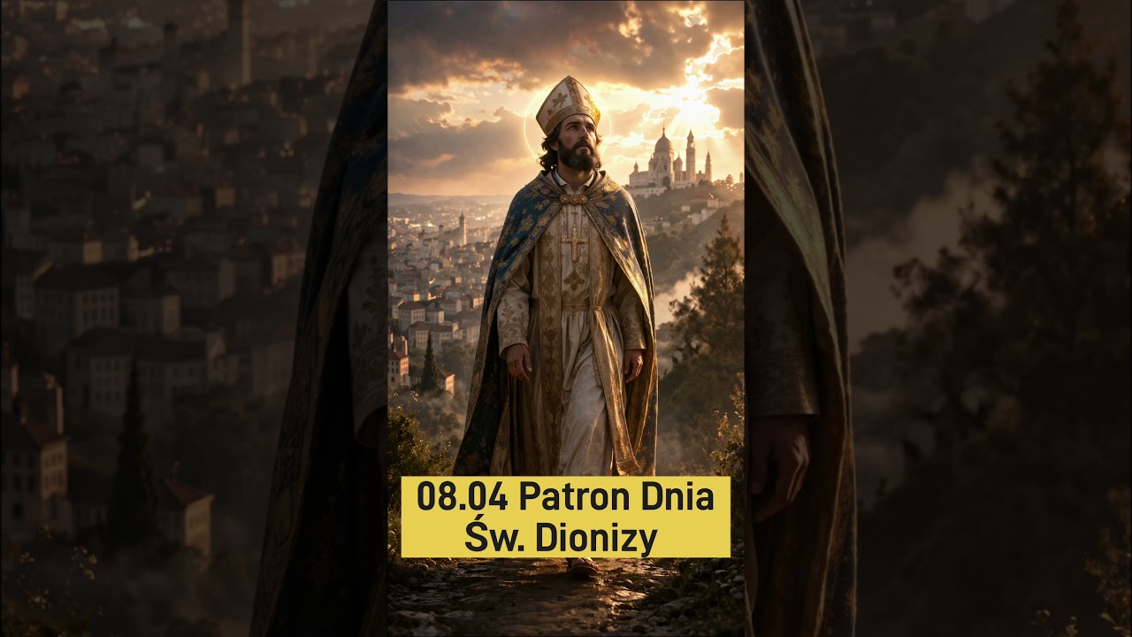 8.04 Patron Dnia św. Dionizy - wiara silniejsza niż śmierć #shorts #inspiracjanadziś #wiarakatolicka