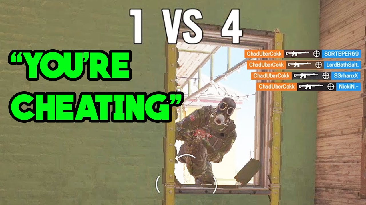 They Said I'm CHEATING - Rainbow Six Siege Gameplay