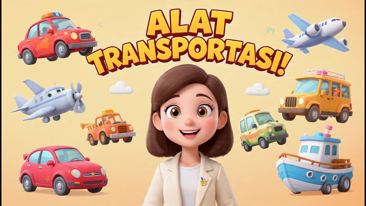 LIVE! Petualangan Seru Mengenal Alat Transportasi | Cerita Edukasi: Kisah Buku Ajaib!