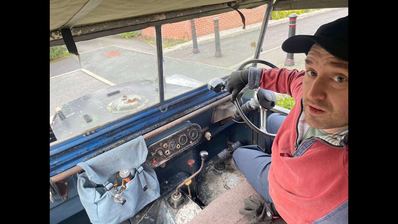 Barn find first drive - Land Rover Series 180