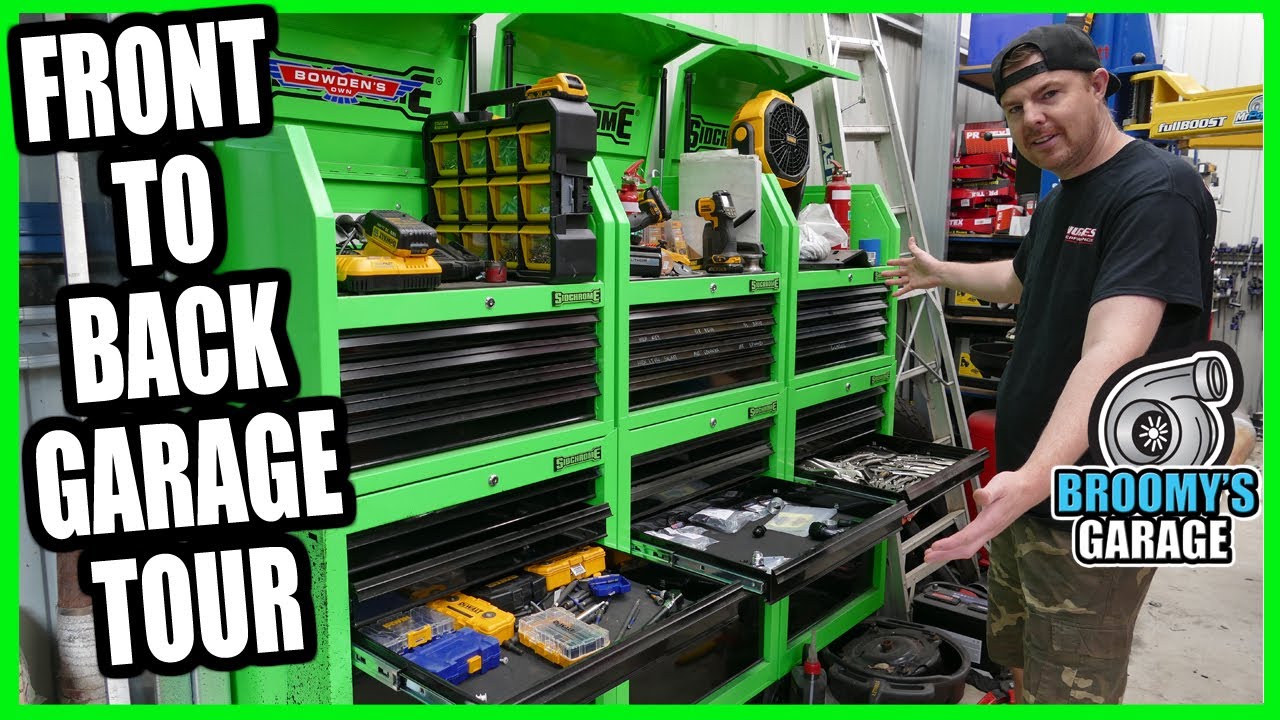 ULTIMATE Garage & Tool Box Tour. What I Use to Work on Cars. [4K]