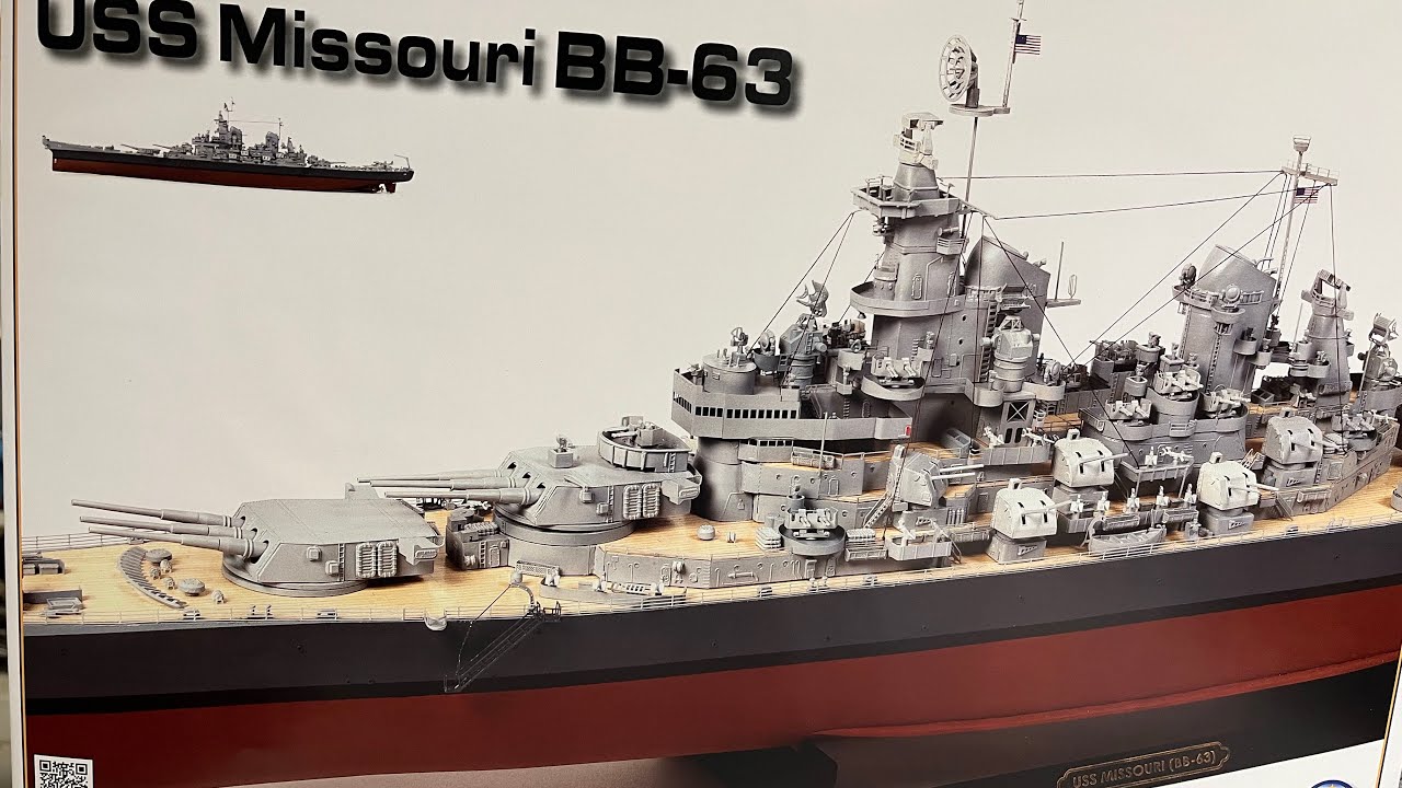 Welcome to my new project! USS Missouri. #unboxing #occremania