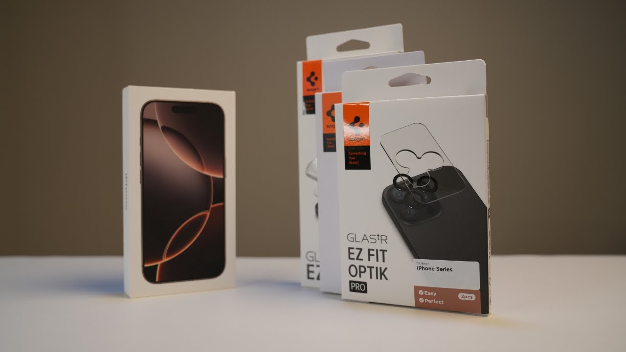 Spigen iPhone 16 Pro Accessories! Screen Protector, Camera Lens & Case |  @Apple   @SpigenWorld ​