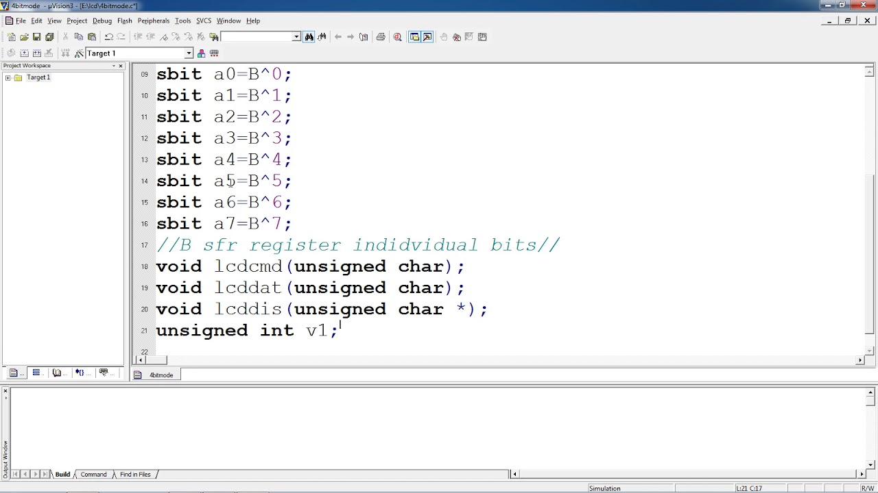 16x2 LCD interfacing with 8051 Micro controller - 4 Bit Mode