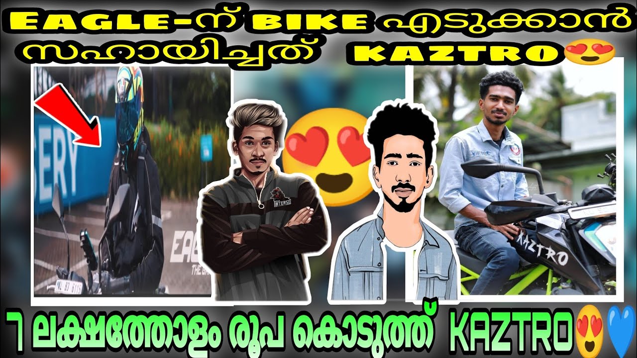 Eagle-നെ Bike എടുക്കാൻ സഹായിച്ചത് Kaztro😍😍💙| 7 ലക്ഷം രൂപയോളം കൊടുത്ത് KAZTRO💙😍