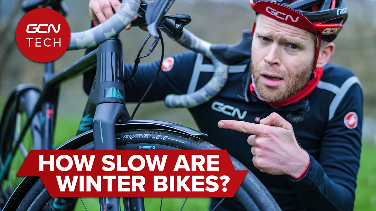 How Much Is Your Winter Bike Slowing You Down?