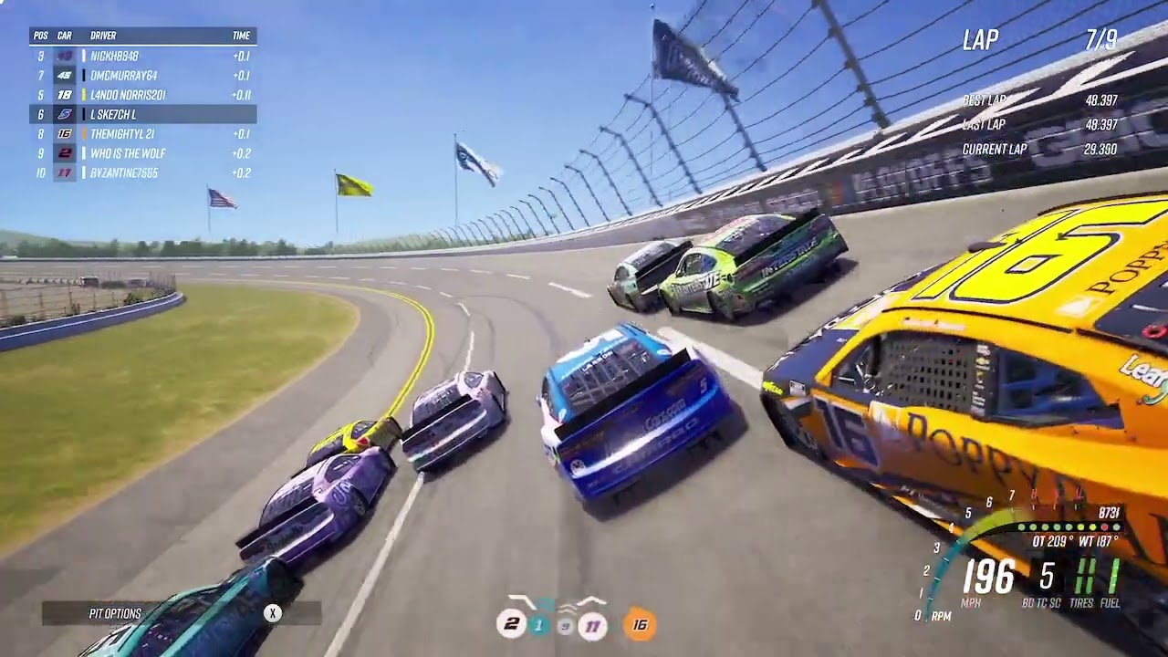 Nascar 21: Ignition The best online race Ever.