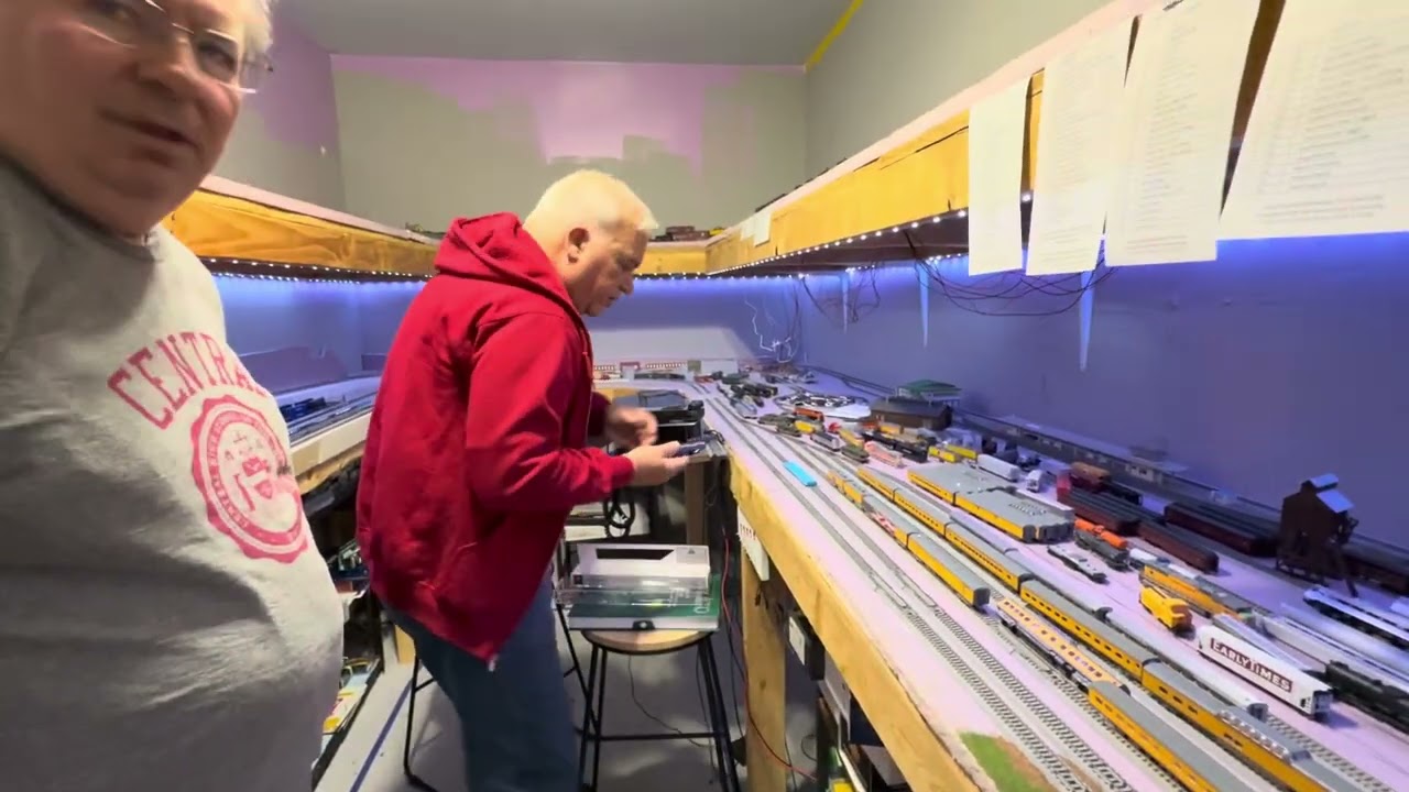 Layout #2, Video # 41, Kato Surfliner Cars and Broadway T-1 Steam Locomotive, featuring Ed Einhorn