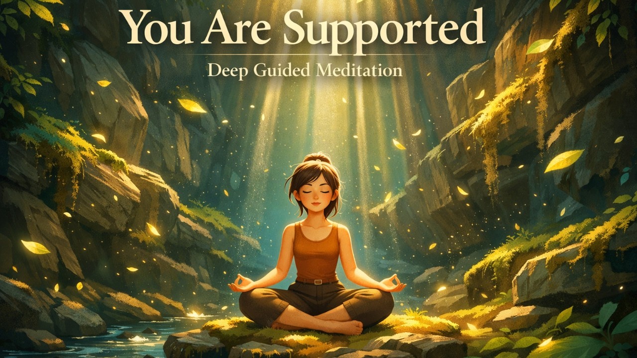 WHERE THE WATER REMEMBERS – DEEP SLEEP MEDITATION WITH WATERFALL SOUNDS & CALM NARRATION