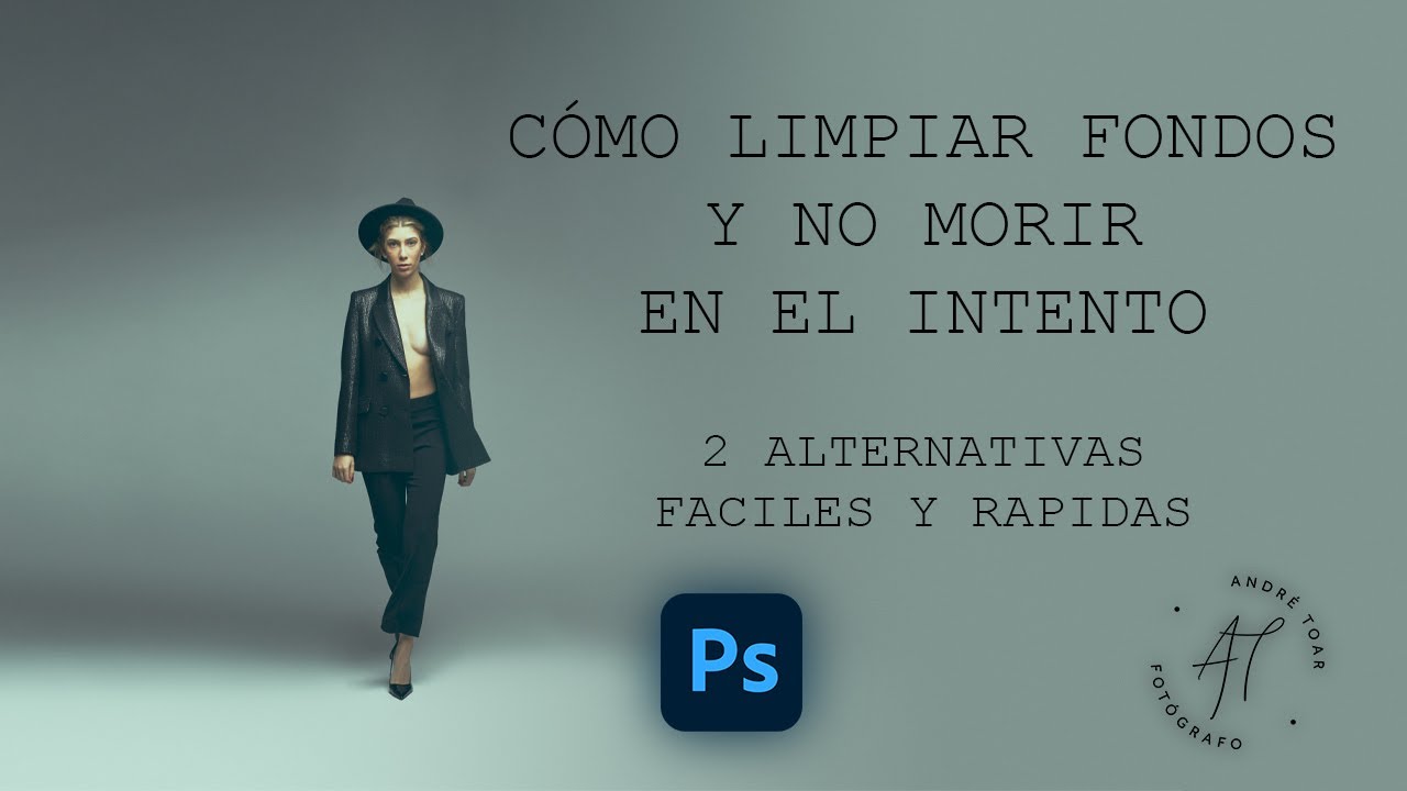 Limpiar fondos en photoshop - Déjalos como nuevos -